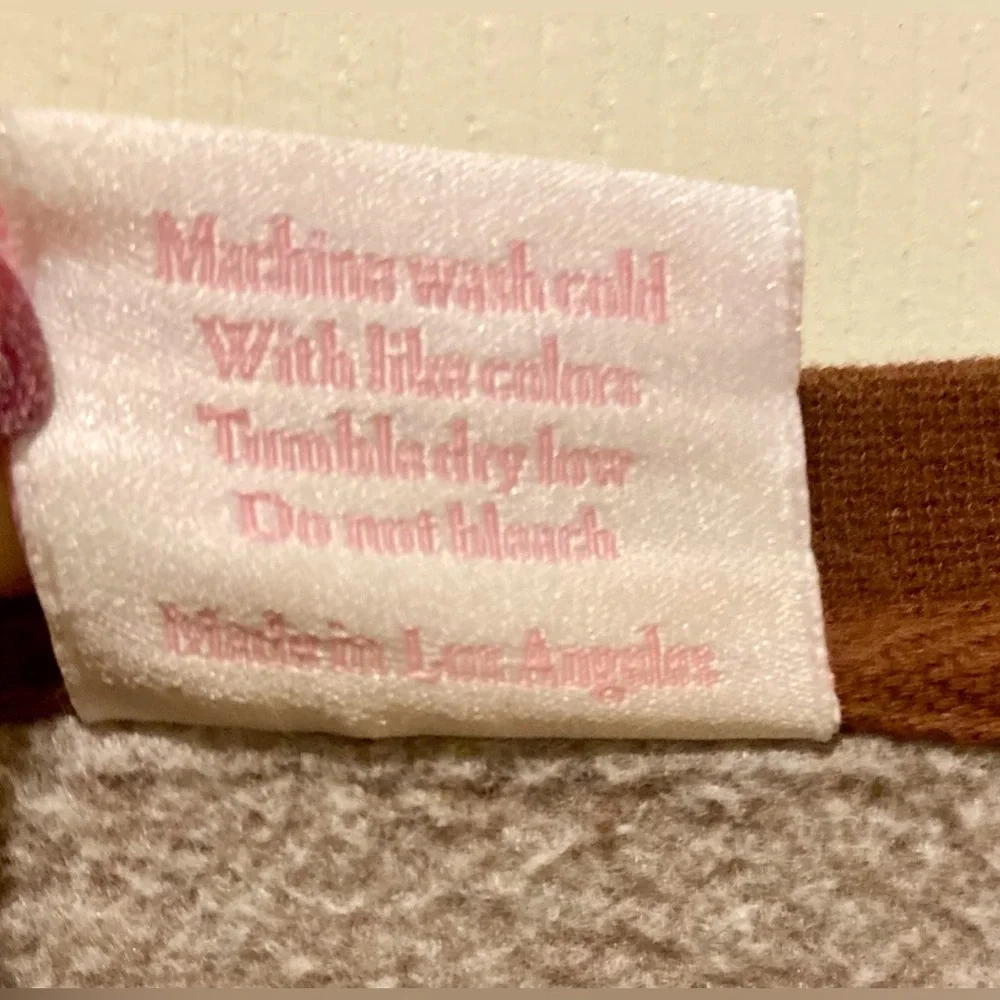 Stoney Clover Lane Teddy Bear Sweatshirt Letterman SCL Jacket WM
Old School SZ L - Picture 5 of 12